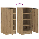 Shoe Cabinet Artisan Oak 29.5x35x70 cm Engineered Wood 856988