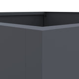 Planter Anthracite 52x48x75 cm Steel 841585