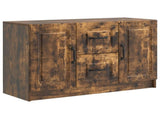 Sideboard Smoked Oak 89 x 34.5 x 57 cm Engineered Wood 895810