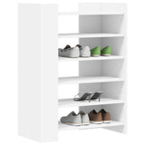 Shoe Cabinet White 74.5x37.5x100 cm Engineered Wood 848430