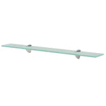 Floating Shelves 2 pcs Glass 70x20 cm 8 mm 3051522