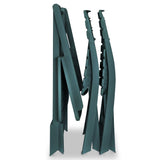 Garden Furniture Set Green Plastic Small Foldable Bistro Set 43582