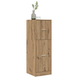 Apothecary Cabinet Artisian Oak 40x41x118 cm Engineered Wood 855204