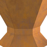 Fire Pit Brown 50 x 50 x 40 cm Weathering Steel 858961