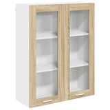 Hanging Cabinet Sonoma Oak 80 x 31 x 100 cm Engineered Wood 884396
