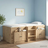 Bed Cabinet 2 pcs Artisan Oak 66 x 35 x 48 cm Engineered Wood 893722