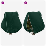Frost Protection Plant Fleece Covers 3 pcs Green 2.5 x 3.14 m 42021083