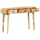 Console Table 115x35x76 cm Solid Mango Wood 320803