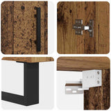 Highboard Old Wood 69.5 x 34 x 180 cm Engineered Wood 3415699