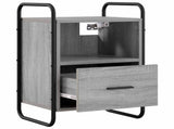 Hanging Bedside Cabinet Grey Sonoma 40 x 30 x 60 cm 8013572