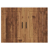Kitchen Wall Cabinet Porto Old Wood Engineered Wood 854075