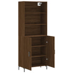 Highboard Brown Oak 69.5x34x180 cm Engineered Wood 3189260