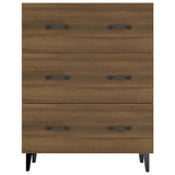 Sideboard Brown Oak 69,5x34x90 cm Engineered Wood 817350