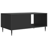 Coffee Table Black 90 x 50 x 40 cm Engineered Wood 894956