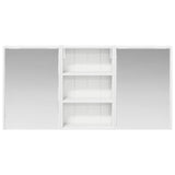 Bathroom Cabinet Set 3 pcs 126 x 16 x 62.5 cm Engineered wood 3403824