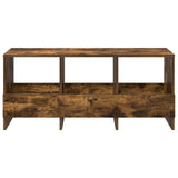Magazine Rack Smoked Oak 102 x 30 x 45 cm 890964