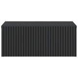 Wall-Mounted Bedside Cabinet 2 pcs Black 49 x 34.5 x 20 cm 898448