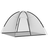 Mosquito Net Mongolia with Doors 220 Mesh Black 200x180x135 cm 4010044