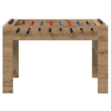 Foosball Table Artisan Oak 125 x 60.5 x 80 cm Engineered Wood 858892