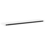 Floating Wall Shelves 4 pcs White 120x23.5x3.8 cm MDF 323822