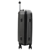 Suitcase with Lock 3 pcs Dark Grey 50 x 31 x 78 cm ABS Plastic 42006233