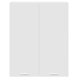 Hanging Cabinet White 80 x 31 x 100 cm Engineered Wood 884362