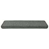 Stair Mats 30 pcs 65x21x4 cm Dark Green Rectangular Edge 3365773