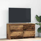 TV Cabinet Old Wood 100x35x54 cm Engineered Wood 861803