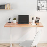Table Top Light Brown 100x40x2 cm Treated Live Edge 363947
