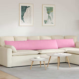 Sofa Pillows 2 pcs Pink 200 x 40 cm Fabric 42013883
