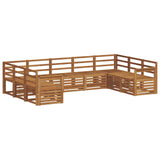 Sectional Sofa Set 9 pcs Natural 3375464