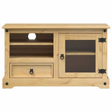 TV Cabinet Corona 100x45x58 cm Solid Wood Pine 4005669