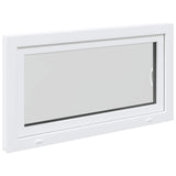 Basement Window RISOR 110 x 55 cm PVC and Glass 42047934