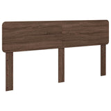 Bed Frame with Drawer Brown Oak 200 x 200 cm Engineered Wood 3412156