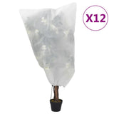 Plant Fleece Covers with Drawstring 12 pcs 70 g/m 0,8x1 m 3203546
