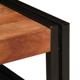 Bathroom Shelf for Brown 80 x 50 x 23 cm Solid Acacia Wood 4102758