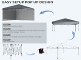 3 x 3 Pop Up Gazebo, UPF 30 with 2 Sidewalls, Leg Weight Bags and Wheeled Bag, Height T3398P310883