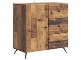 Sideboard Old Wood 66 x 34.5 x 90 cm Engineered Wood 895553
