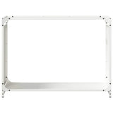 Firewood Rack White 90x28x65 cm Cold-rolled steel 864204