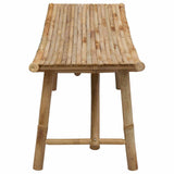 Garden Bench Natural 110 x 45 x 50 cm Bamboo 42028234