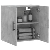 Wall Cabinet Concrete Grey 60x31x60 cm Engineered Wood 829992