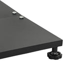 Outdoor Umbrella Base Adjustable Black 45 x 45 x 31 cm Steel 42009946