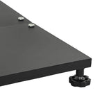 Outdoor Umbrella Base Adjustable Black 45 x 45 x 31 cm Steel 42009946