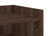 Sideboard Brown Oak 45x35x75 cm Engineered Wood 848387