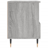Bedside Cabinets 2 pcs Grey Sonoma 40x35x50 cm Engineered Wood 830617