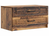 Bedside Cabinet Old Wood 62 x 34.5 x 44.5 cm Engineered Wood 895703