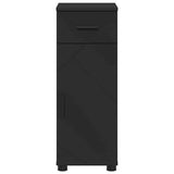 Bathroom Cabinet Black 30 x 35 x 80 cm Engineered wood & Metal 883325
