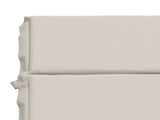 Sunlounger Cushion GEMERT 100% Polyester White 200 x 60 x 3 cm 948503