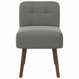 Slipper Chair Dark Grey Velvet 42050513