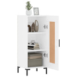 Sideboard White 34.5x34x90 cm Engineered Wood 830444